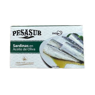 PESASUR SARDINAS EN ECEITE DE OLIVA (SARDINES) 120G