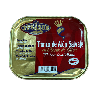 PESASUR TRONCO DE ATUN SALVAJE (WILD TUNA SLICE) 350G