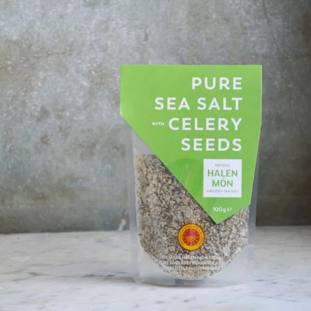 Halen Môn Pure Sea Salt with Celery Seeds 100g Shop/Website