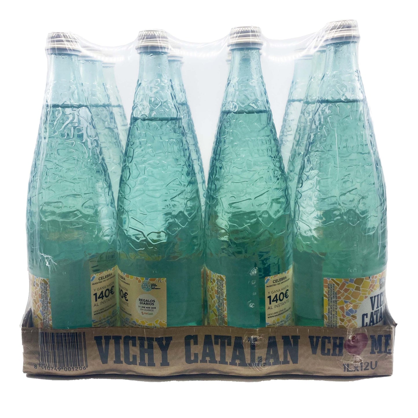 VICHY CATALAN SPARKLING WATER LTR (CASE OF 12)