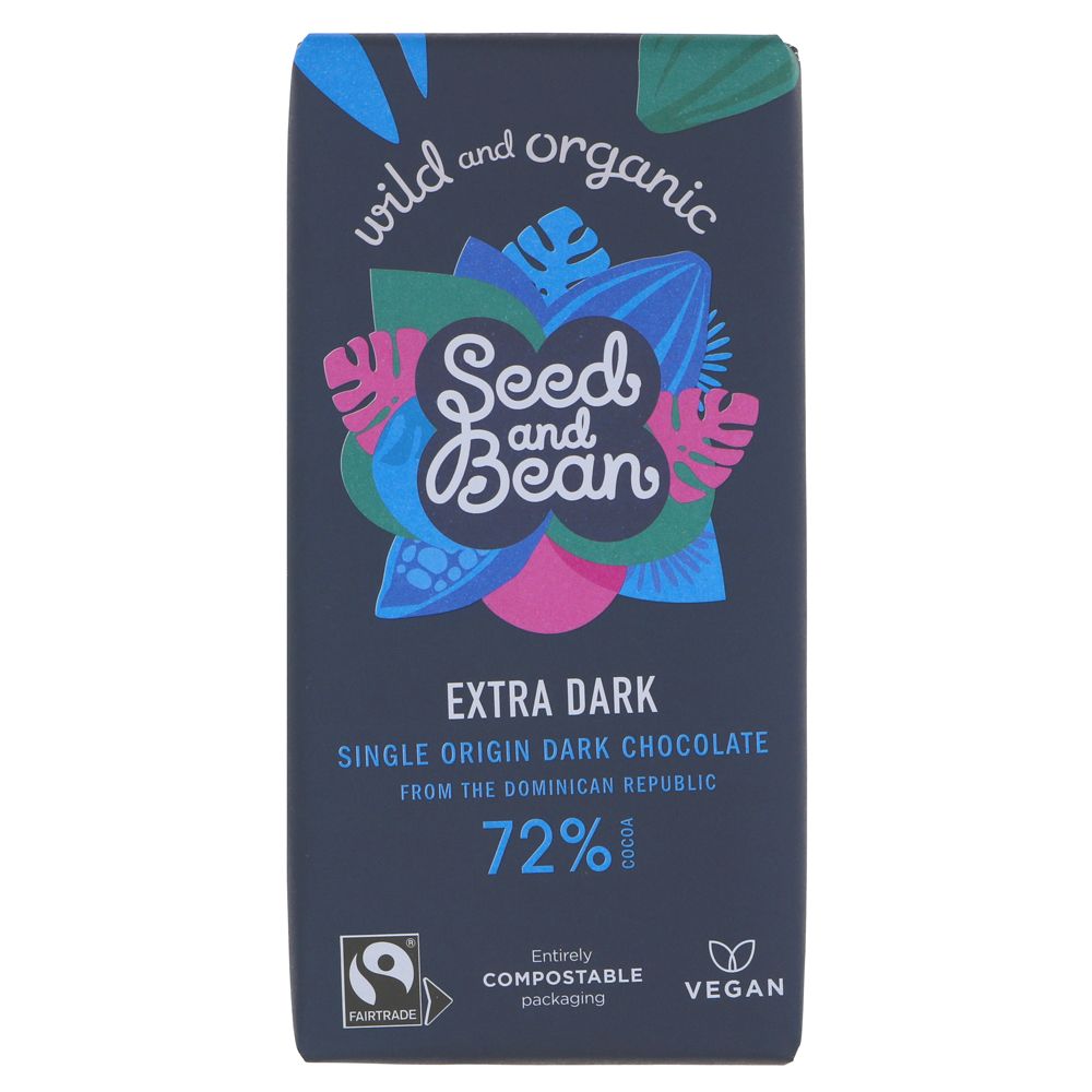Organic Seed & Bean Company 72% Dark Dominican - 75g