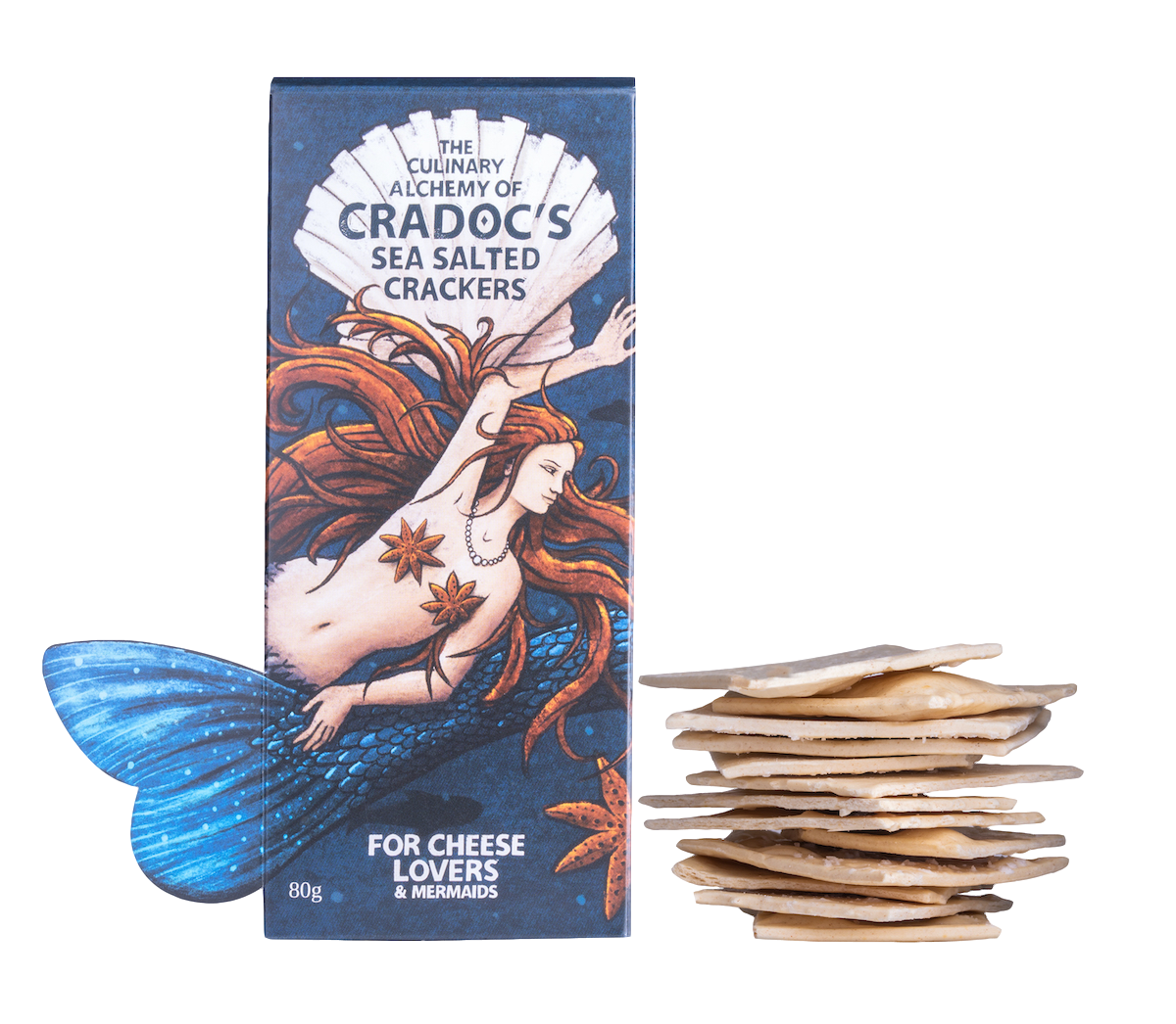 Cradoc’s Sea Salted Crackers 80g
