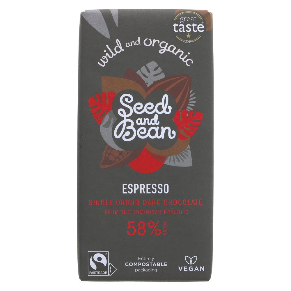 Organic Seed & Bean Company 58% Dark Espresso - 75g
